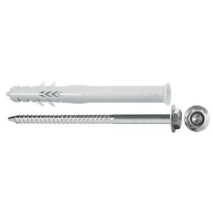 Taco premarco con tornillo de cabeza hexagonal para fijaciones seguras