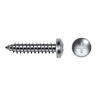 Tornillo rosca chapa DIN 7981 con cabeza alomada PH