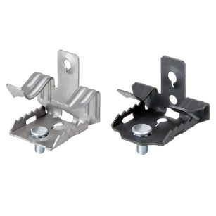 Abrazaderas de soporte CAB en gris y negro – Accesorios de montaje