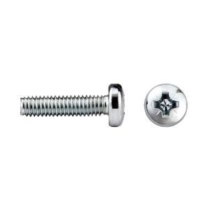 Tornillo rosca trilobular TT85Z TAPTITE II® con cabeza alomada PZ para fijación metálica
