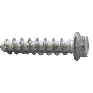 Tornillo BTS-5 B Ø5 con cabeza hexagonal para fijación directa en hormigón