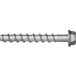 Tornillo BTS-6 B Ø6 con cabeza hexagonal para fijación directa en hormigón