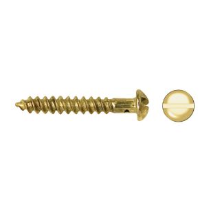 Tornillo doble rosca RA86 con ranura recta