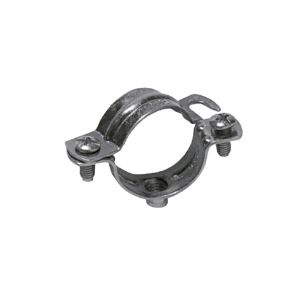 Abrazadera metálica M6 NK con tornillos para fijación de tuberías