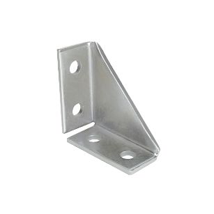 Escuadra para Strut ESC 2-2S en acero galvanizado para unión de perfiles