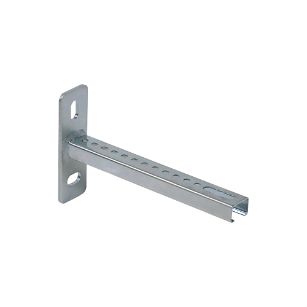 Soporte metálico 28x30 SPE para montaje seguro de perfiles en instalaciones técnicas