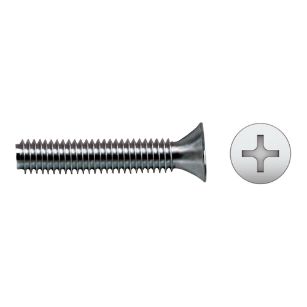 Tornillo avellanado DIN 965 con cabeza plana
