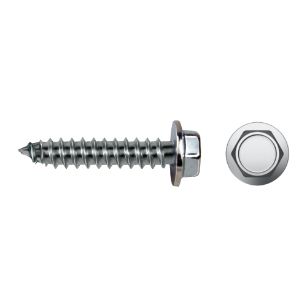 Tornillo rosca chapa DIN 7660 con cabeza hexagonal y arandela estampada