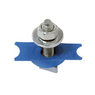Espárrago para perfil EPR con base metálica y protector azul