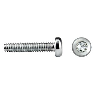 Tornillo rosca trilobular TT85T TAPTITE II® con cabeza alomada TORX® para fijación metálica