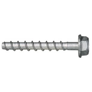 Tornillo para hormigón BTS-6 BL Ø6 con cabeza hexagonal