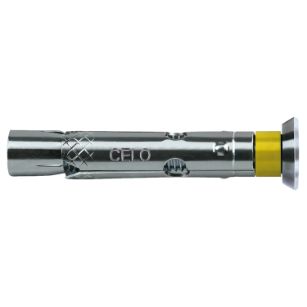 Anclaje antigiro Dynabolt DV con tornillo avellanado y camisa metálica