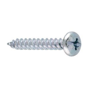 Tornillo rosca chapa con cabeza plana y punta afilada