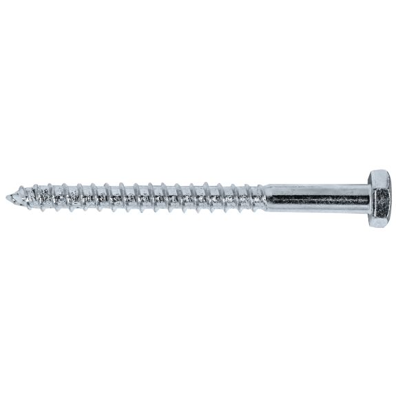 Tornillo tirafondo hexagonal DIN 571 con rosca especial