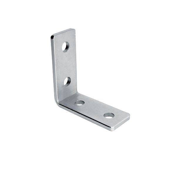 Escuadra para Strut ESC 4-4 en acero galvanizado para unión de perfiles