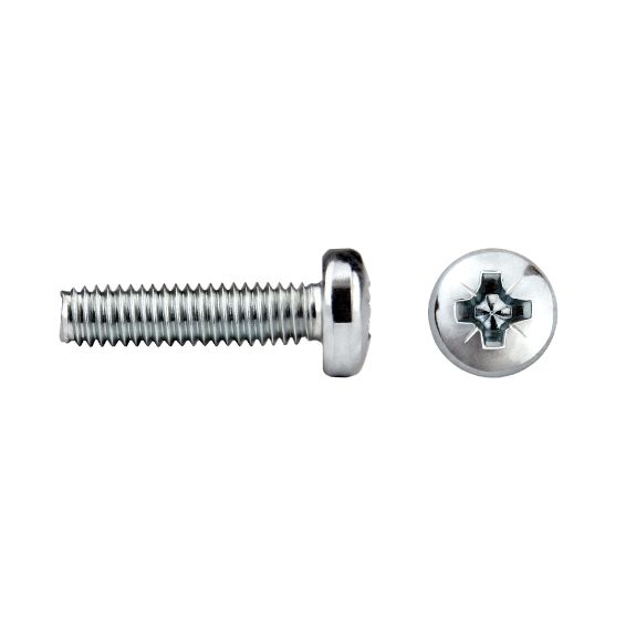 Tornillo rosca trilobular TT85Z TAPTITE II® con cabeza alomada PZ para fijación metálica