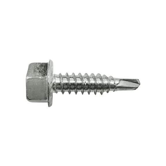 Tornillo autotaladrante DIN 7504KE con cabeza hexagonal para fijación metálica