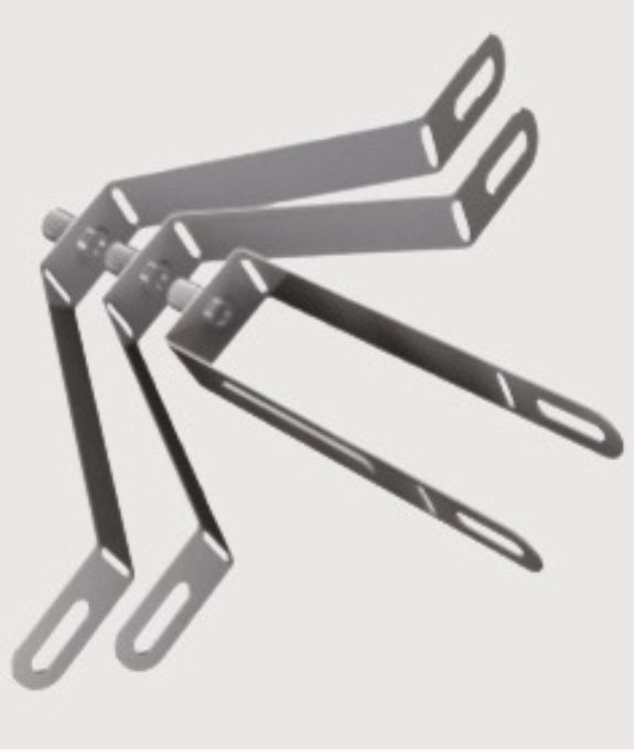 Juego de soportes EM metálicos para fijación de tuberías