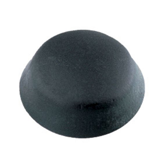 Tapón unión de montantes PV71 de plástico negro