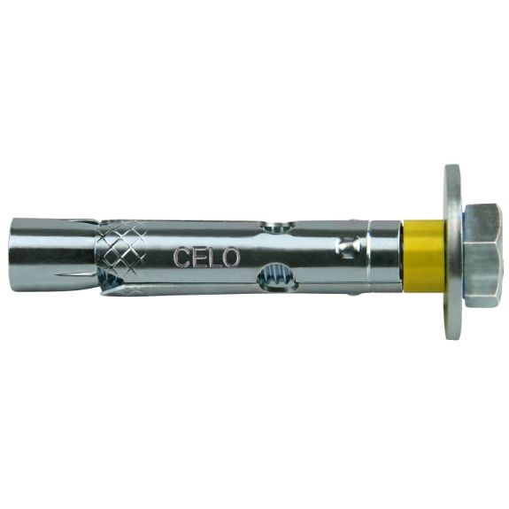 Anclaje metálico antigiro hexagonal Dynabolt DT con camisa y tornillo