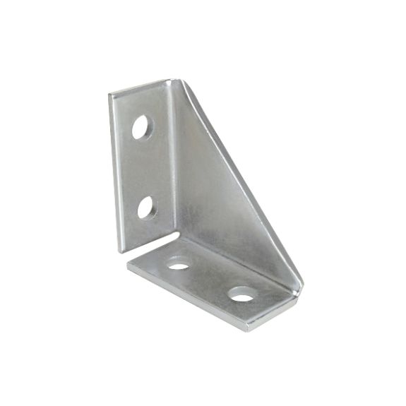 Escuadra para Strut ESC 2-2S en acero galvanizado para unión de perfiles