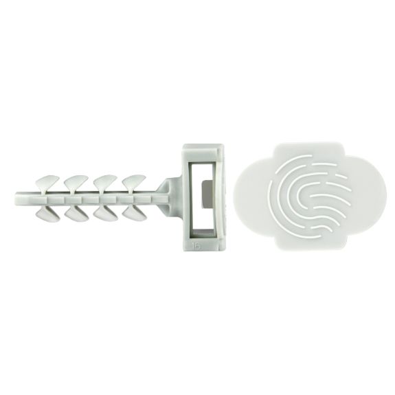 Taco brida rápido IFB/IFS para fijación de tubos y cables