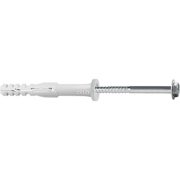 Taco multifuncional MFR FB SSKS con tornillo para fijación en premarcos y múltiples materiales