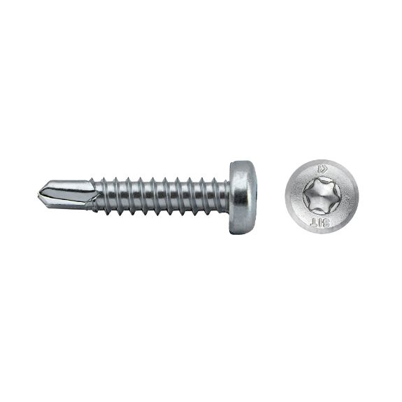 Tornillo punta broca SIT A85S con cabeza alomada y sistema TORX