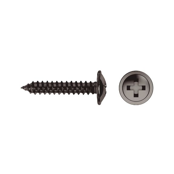 Tornillo con arandela estampada CH88H negro PH
