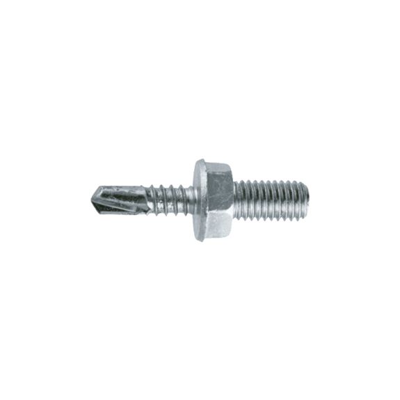Tornillo punta broca con cabeza métrica y rosca parcial