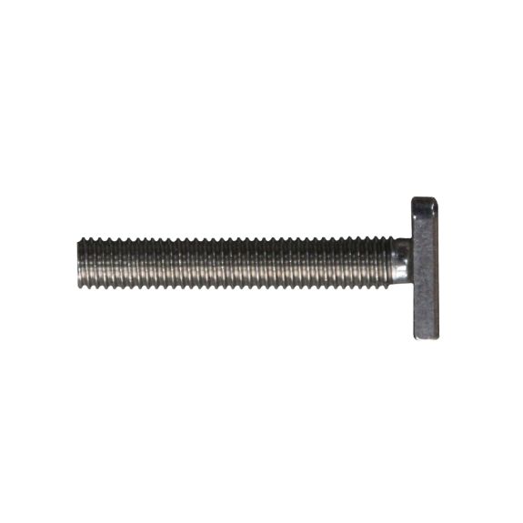 Detalle tornillo cabeza martillo para montaje solar fotovoltaico