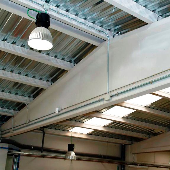Abrazadera CMV para viga, utilizada para la fijación de iluminación industrial e instalaciones eléctricas