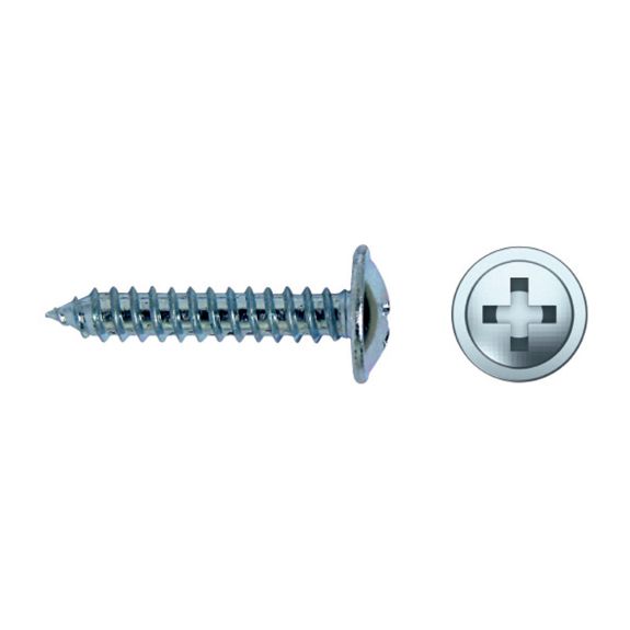 Tornillo con arandela estampada CH88H zincado PH