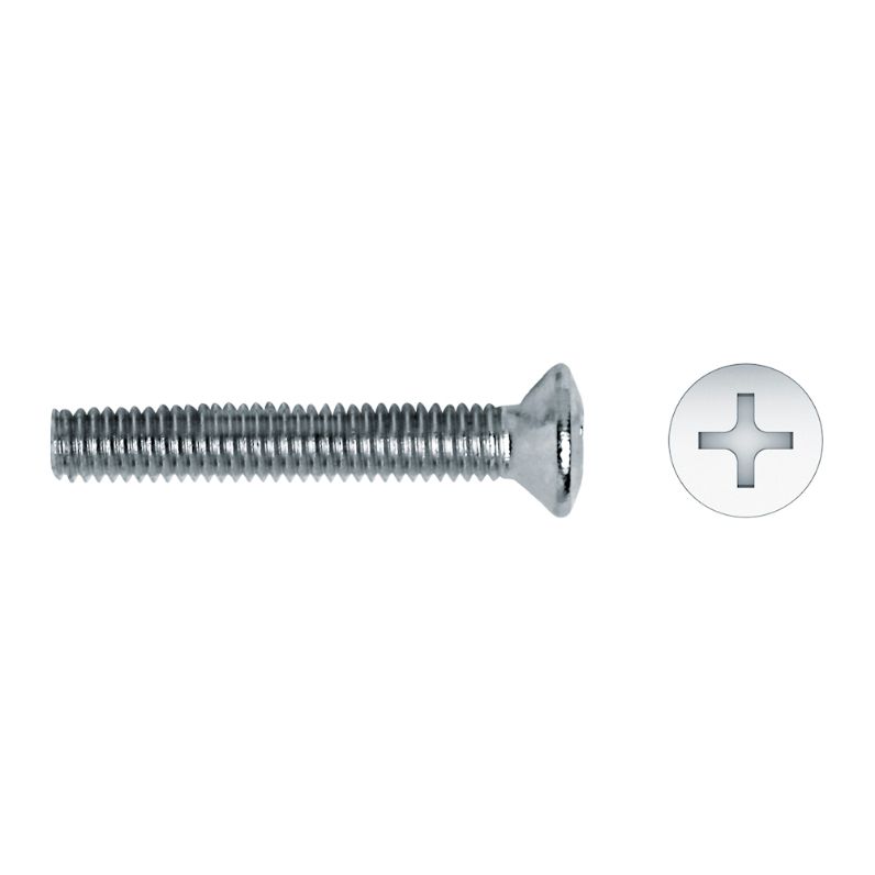 Tornillo gota sebo DIN 966 con cabeza redondeada