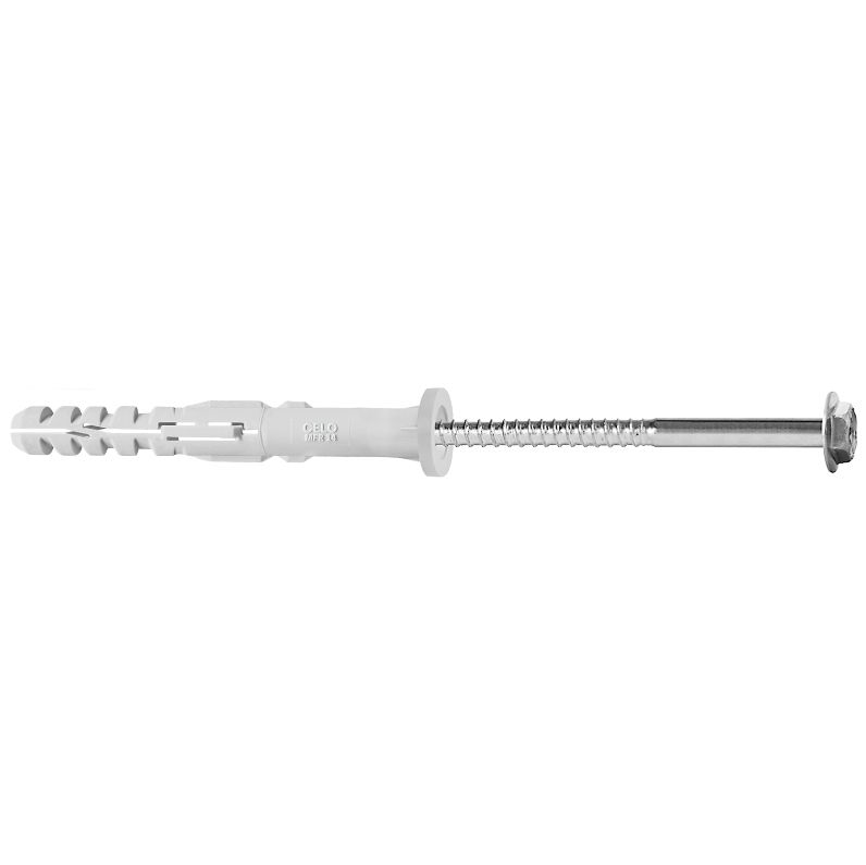 Taco multifuncional MFR FB SSKS con tornillo para fijación en premarcos y múltiples materiales