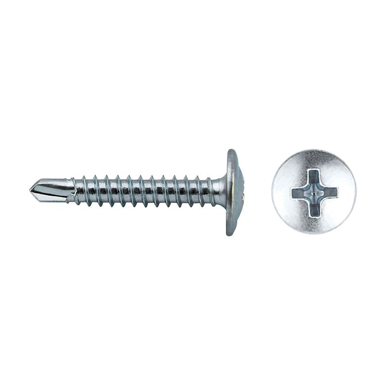 Tornillo punta broca reducida ALFST con cabeza baja para fijación en aluminio