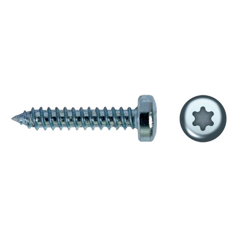 Tornillo cabeza alomada SIT 7049S zincado Torx