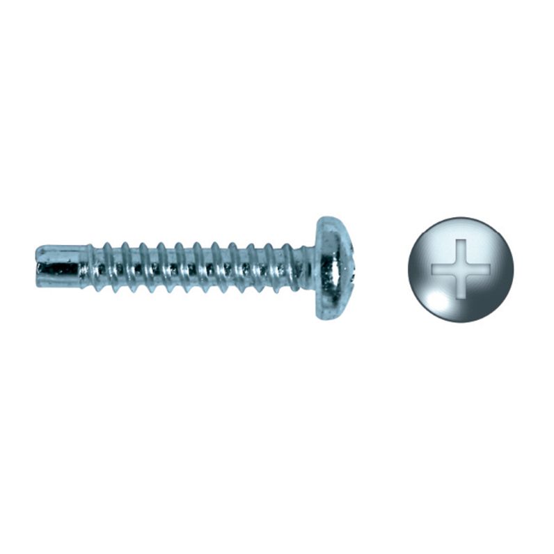 Tornillo punta guía DIN 7981-0 cabeza redonda PH