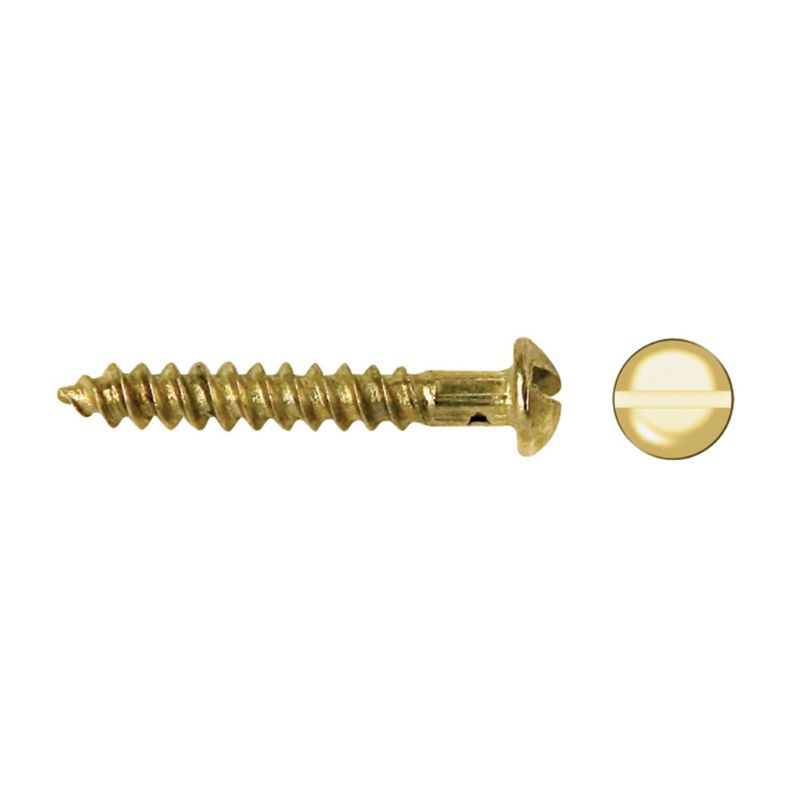 Tornillo doble rosca RA86 con ranura recta