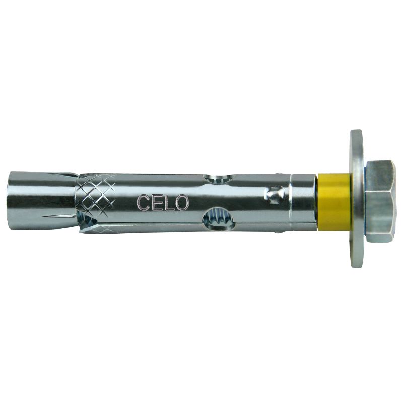 Anclaje metálico antigiro hexagonal Dynabolt DT con camisa y tornillo