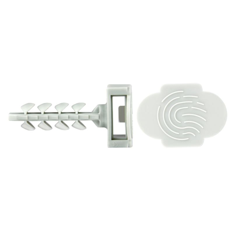 Taco brida rápido IFB/IFS para fijación de tubos y cables