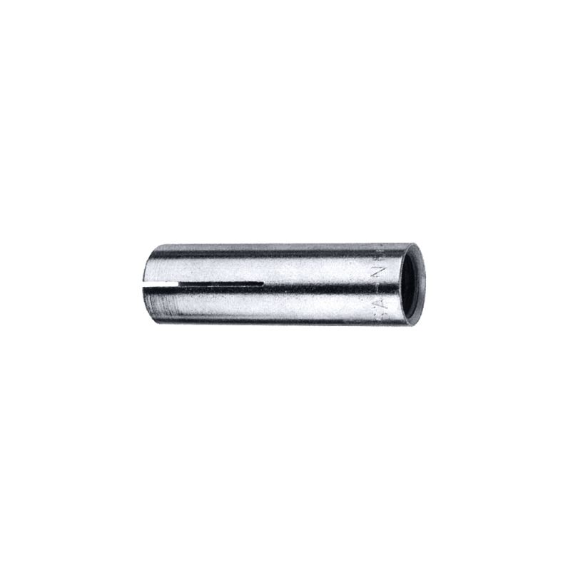Taco hembra SA A4 con cono expansor para fijación en hormigón en ambientes exteriores