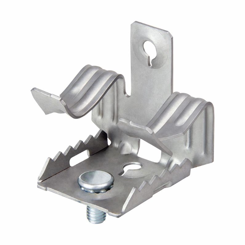 Abrazadera de soporte CAB individual con recubrimiento laminar de zinc-aluminio