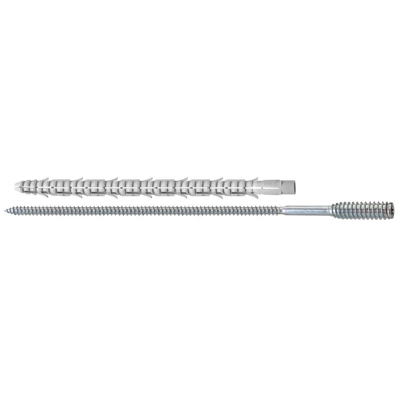 Set de fijación para ventanas FB con tornillo y taco alargado