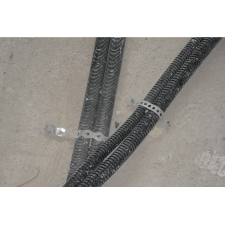Fleje de acero galvanizado Cintapolo longitud 10 metros y 12 mm de ancho