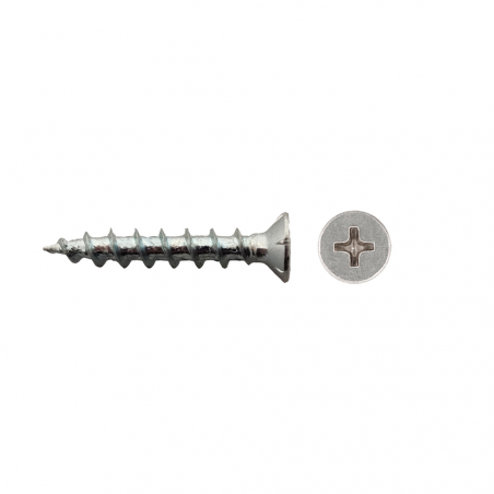 Tornillo para PVC, rosca plástico PVP