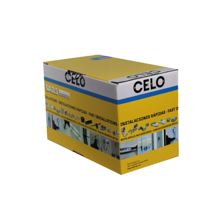 Clavo de acero XHA para clavadoras a gas FOX longitud 15 mm