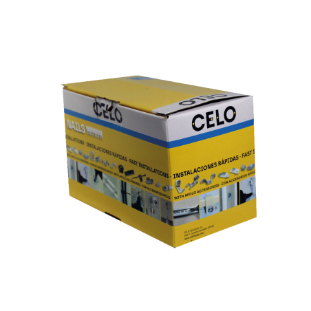 Clavo de acero XHA para clavadoras a gas FOX longitud 38 mm
