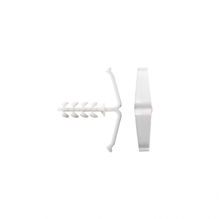 TPIF/TPIFD. Grapa de plástico, simple y doble, para cables planos.