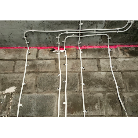 Imagen de Aplicación Clip de Plástico para Cables TPCS